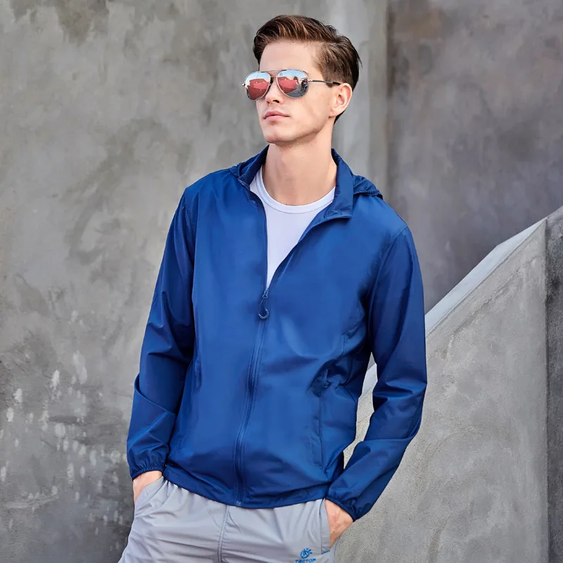 

Sun Protection Clothing Men's 2019 Summer Couples Thin Breathable Sun Protection Clothing Women's Wind Shield UV-Protection Outd