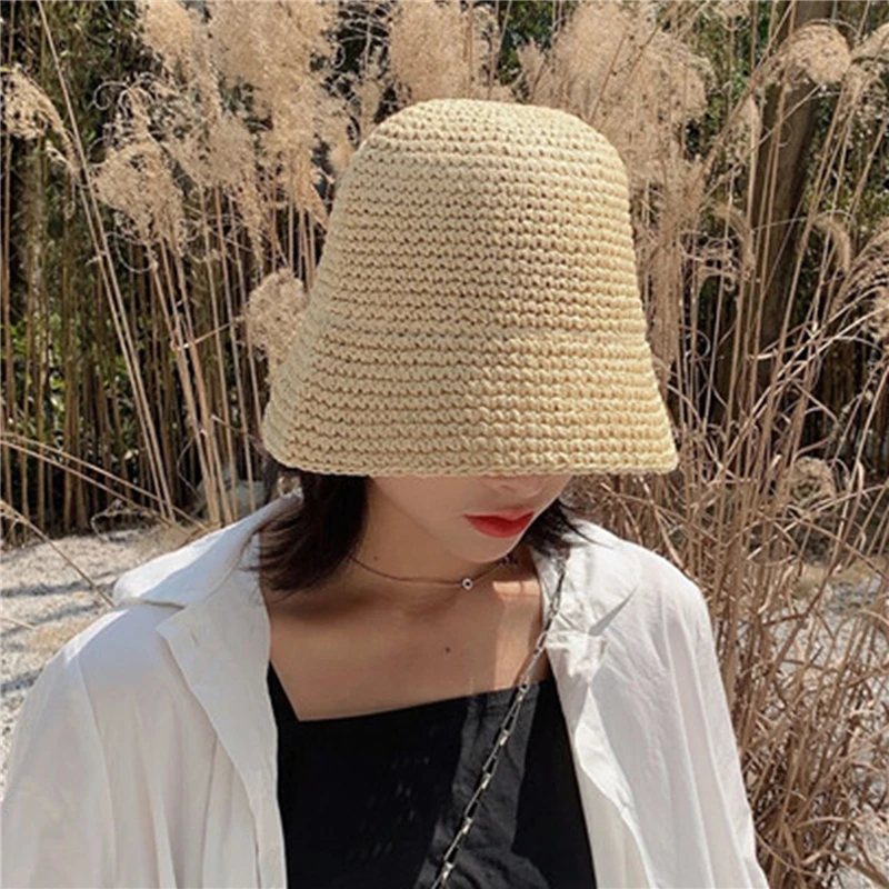 Fashion Women's Hand woven Bucket 