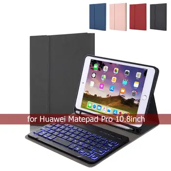 

English/Russian Keyboard Case For Huawei Matepad pro 10.8 Auto Wake/Sleep Cover Tablet Case for Huawei 10.8 Bluetooth Keyboard