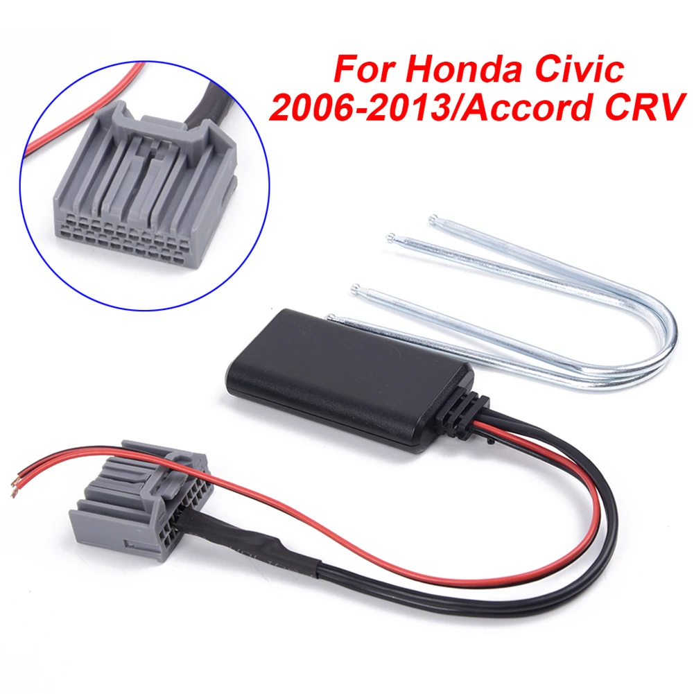 Bluetooth адаптер AUX кабель приемник аудио комплект для Honda Civic/Accord 2006-2013