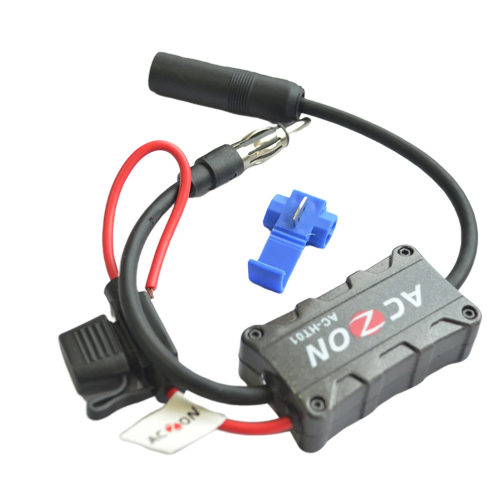 AM DC12V прочный усилитель сигнала Автомобильная антенна стерео Легкая установка усилитель FM радио профессиональные транспортные средства 25DB усилитель
