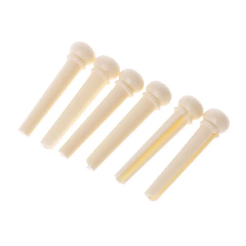 6 шт./компл. Акустическая гитара в классическом стиле пластиковая штифта для