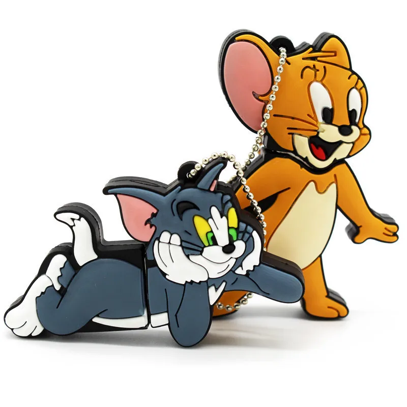 USB флеш-накопитель для мыши и cant Tom and Jerry, флеш-накопитель с изображением животных, 8 ГБ/16 ГБ/32 ГБ/64 Гб/128 ГБ/карта памяти, u-диск