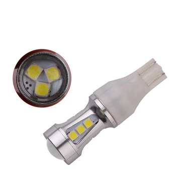 

1pc 18W T15 3030 18SMD Reverse Lamp T15 W16W LED Lights Error Free LED Canbus OBC Backup Light LED Bulbs for Car Brake Lamp