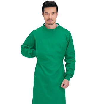 

Cotton Isolation Gown Coverall Surgical Gown Waterproof Protective Gown for Medical Medical Isolation Gown Lab Coat Workwear