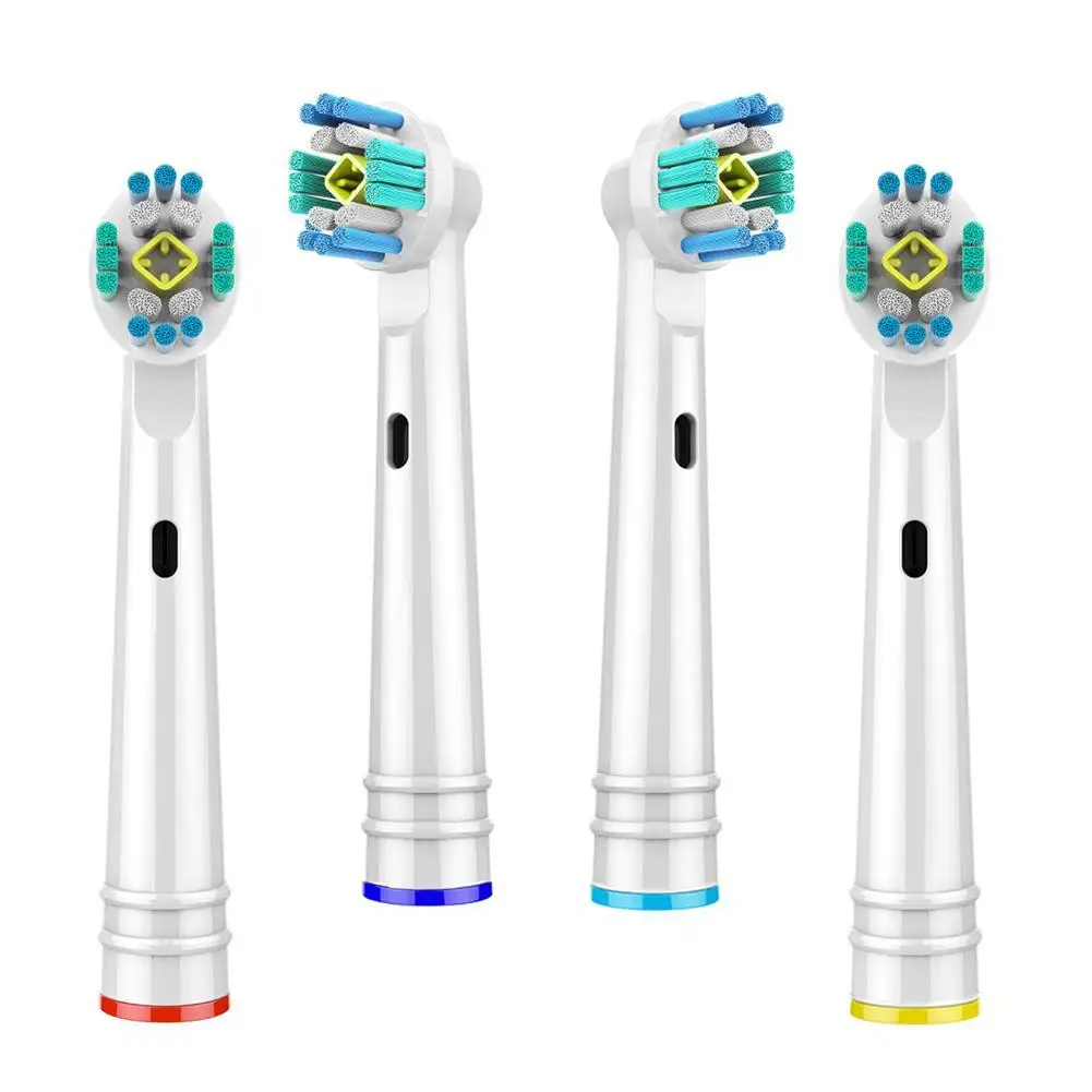 

Hot Sell 4Pcs/lot Replacement Electric Toothbrush Heads For EB-17Hygiene Care Clean Electric Tooth Brush For All Round Head
