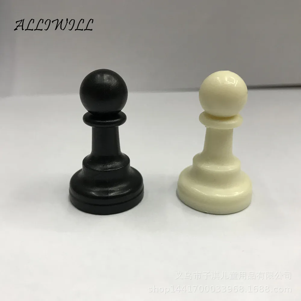Большое количество абсолютно PP набор пластиковых шахмат Chessman King высота 75 мм около 220 г