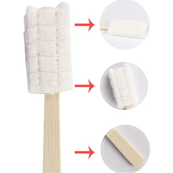 

30pcs/box Mouth Cleansing Household Small Head Travel Bathroom Month Toothbrush Adult Hygiene Disposable Care Stick Portable
