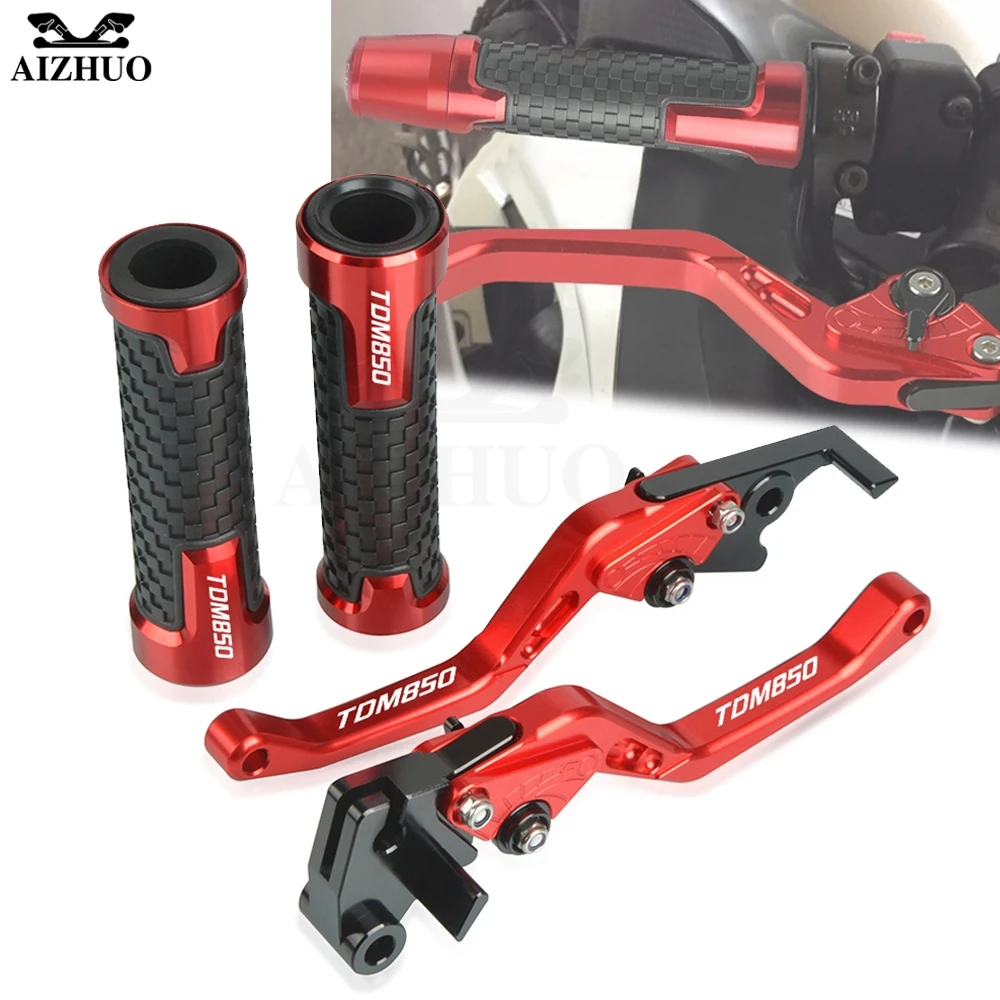

TDM850 CNC Aluminum FOR YAMAHA TDM850 1991-2002 1992 1994 1996 1998 2000 01 Motorcycle Accessories Brake Clutch Levers handlebar