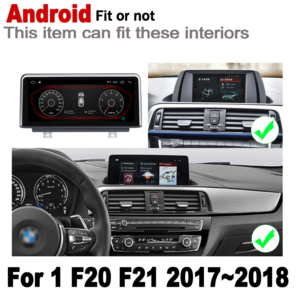 Android автомобильный плеер для BMW 1 F20 F21 2017 ~ 2018 EVO оригинальный стиль 2 Din HD экран