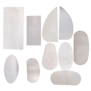 

Pottery Clay Molding Ceramics Sharp Steel Cutter Tools Scraper Crafts Pack of 10