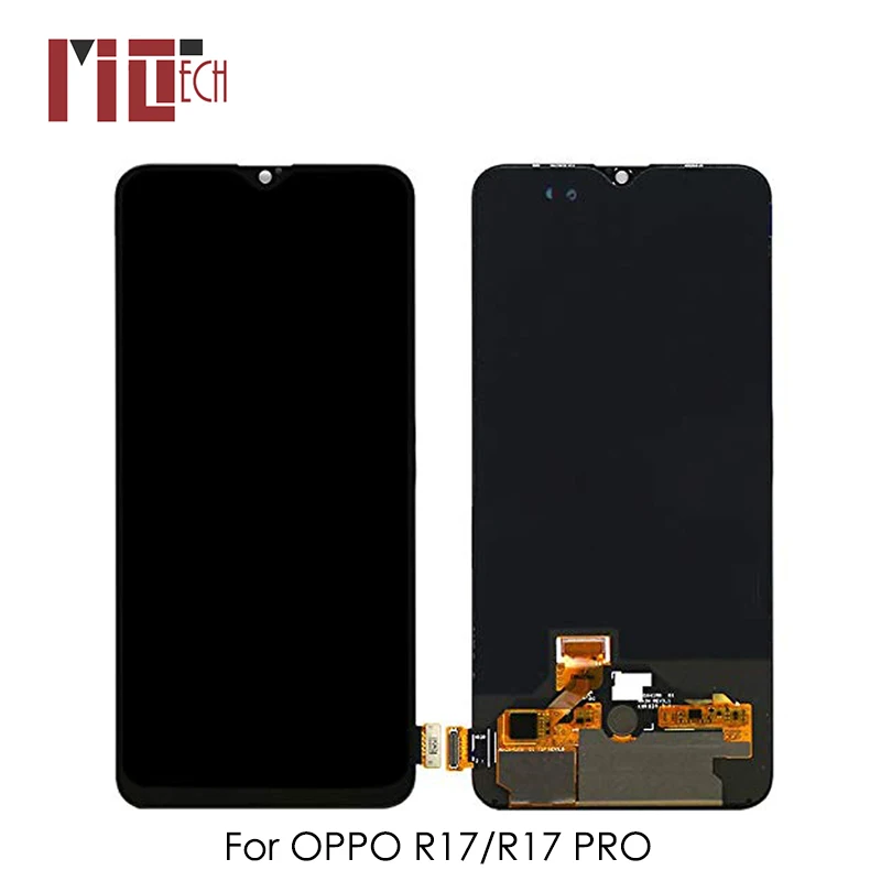 

TFT LCD Display For OPPO R17 Touch Screen Digitizer Full Assembly LCD For OPPO R17 Pro Replacement Repair Black No Frame 6.4