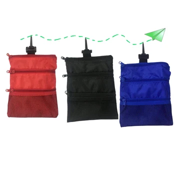 

Golf Multi-Pocket Tote Hand Bag And Valuables Zipped Pouch For Tees Balls High Quality Practical And Durable