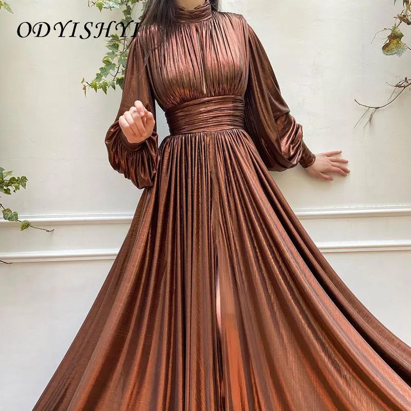 olive green boho maxi dress