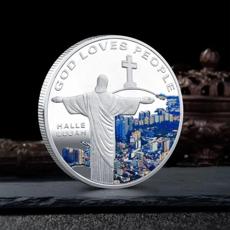 Jesus Christ Religion Gold Silver Plated Commemorative Coin Collection Souvenir Challenge Gift D04 20 Dropship 4 Jesus Christ Religion Gold Silver Plated Commemorative Coin Collection Souvenir Challenge Gift D04 20 Dropship 4