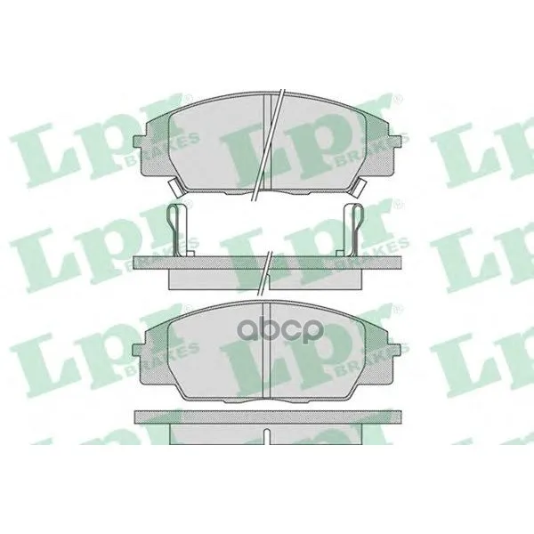 Колодки Тормозные Honda Civic Type R 2.0 01-/S2000 2.0 99- Передние Lpr 05p1070 Lpr арт. 05P1070