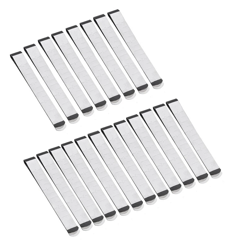 

20 Pieces Hemming Clips Bulk 3 Inches Measurement Ruler Sewing Clips For Sewing Pants,Curtains And Other Sewing Project