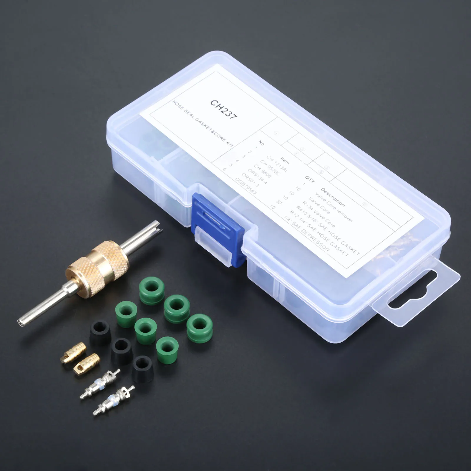 71 шт. сердечник клапана для автомобильного кондиционера инструмент удаления