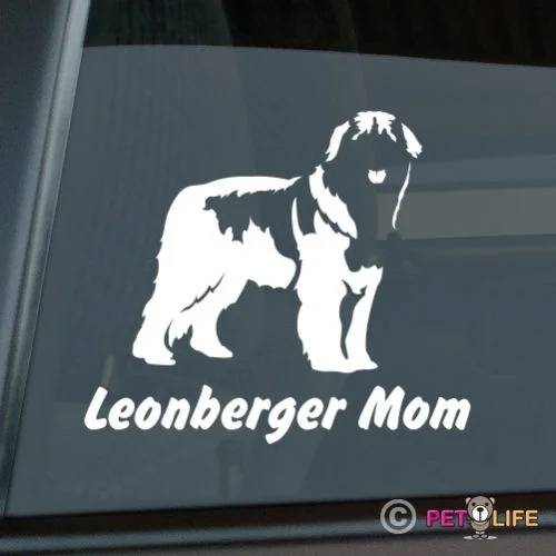 

Leonberger Mom Sticker Die Cut Vinyl - leo computer decal