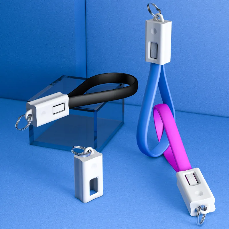Mzxtby кабель для iPhone samsung huawei Xiaomi Внешний аккумулятор Micro usb type C кабель фурнитура для брелоков для ключей портативный зарядный кабель