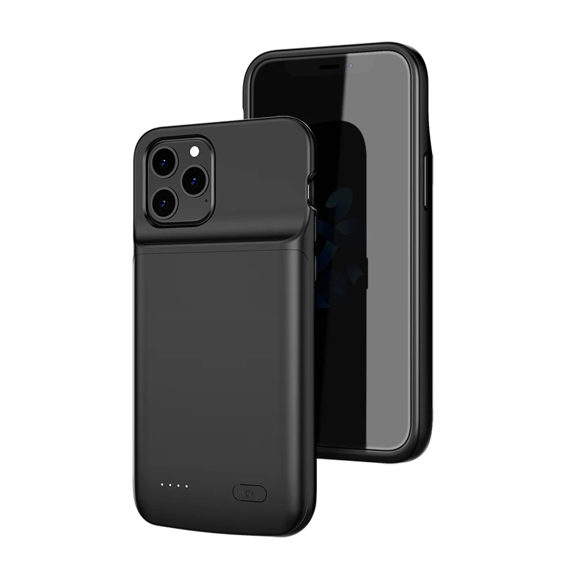 I12 чехол с питанием для iPhone 12 Pro Max зарядным устройством тонкий Силиконовый