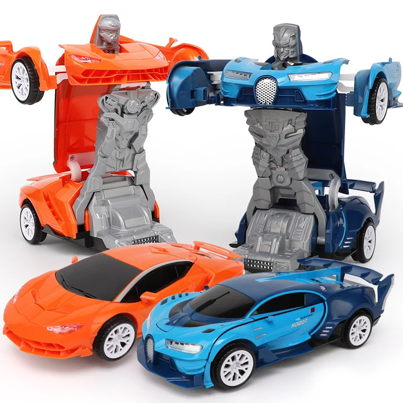 

Manufacturers Direct Selling Electric Universal Transformer Transformation Toys with Light And Sound Automatic Transformation Ca
