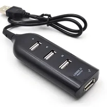 Ouhaobin USB2.0 концентратор высокой Скорость Зарядное устройство USB2.0 чип 4-Порты и разъёмы концентратор для компьютера для смартфона Рабочий стол для компьютера