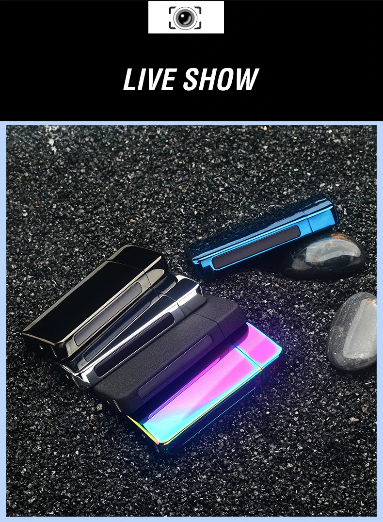 Вращающаяся USB электрическая зажигалка для сигарет ветрозащитная перезаряжаемая электронная плазменная дуговая Зажигалка металлический подарок для мужчин