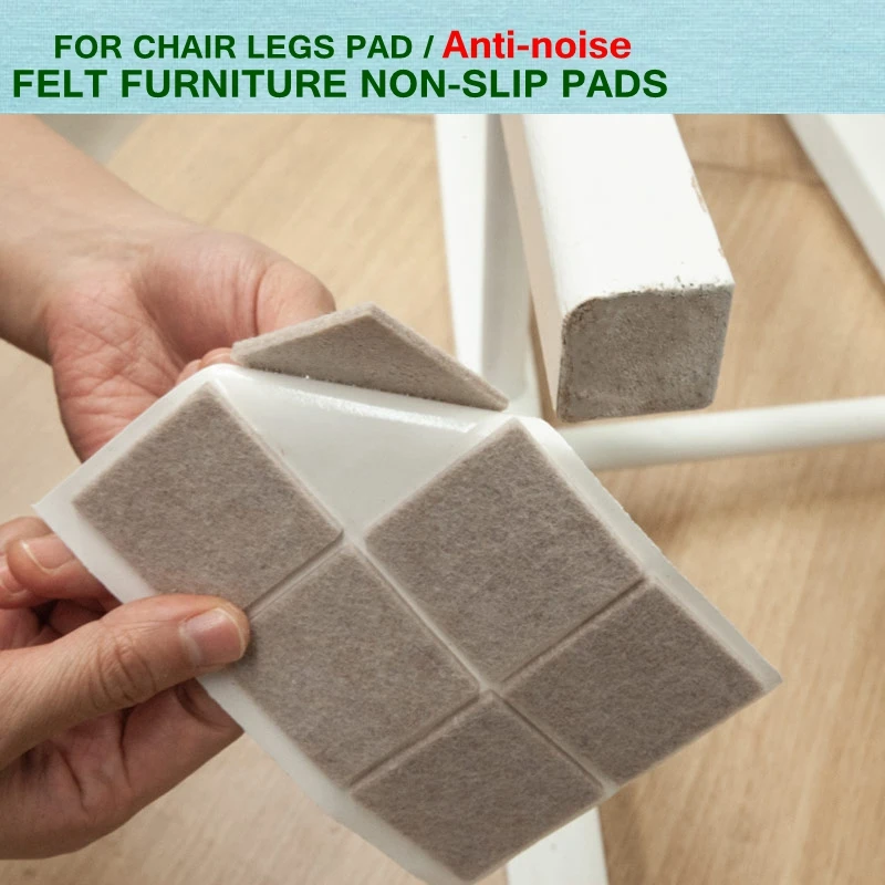 Details about   Soft Rubber Self Adhesive Furniture Leg Non Slip Rug New Pads Anti Felt Mat T0A5 