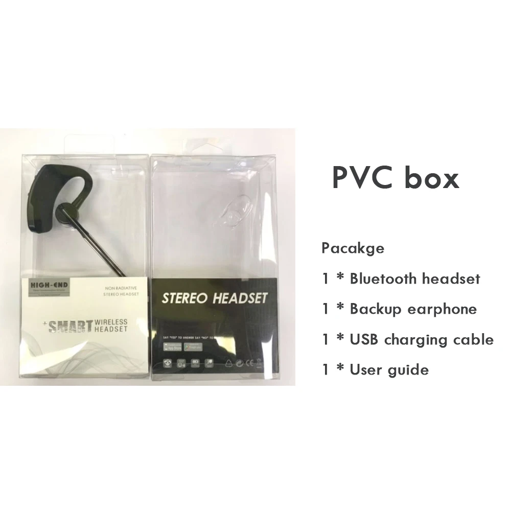 Bluetooth беспроводные наушники для IPhone samsung наушники Handsfree Bluetooth V4.1 Legend стерео наушники - Цвет: With PVC box
