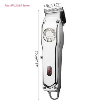 

for Men Beard Trimmer Barber Haircut Machine Cutting Shaver Shampoos & Conditioners White + Pink + Blue Combs Quantity: 1 Set PP