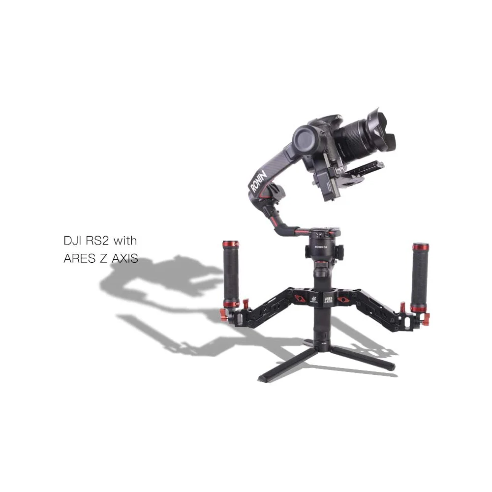 DIGITALFOTO Ares Z axis Alloy Aluminum Detachable Spring Dual Handle 5kg Loading for DJI Ronin S/RS2/Crane 2/MOZA AIR 2