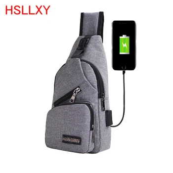 

Male Shoulder Bags USB Charging Crossbody Bags Men Anti Theft Chest Bag School Summer Short Trip Messengers Bags For Men 2018