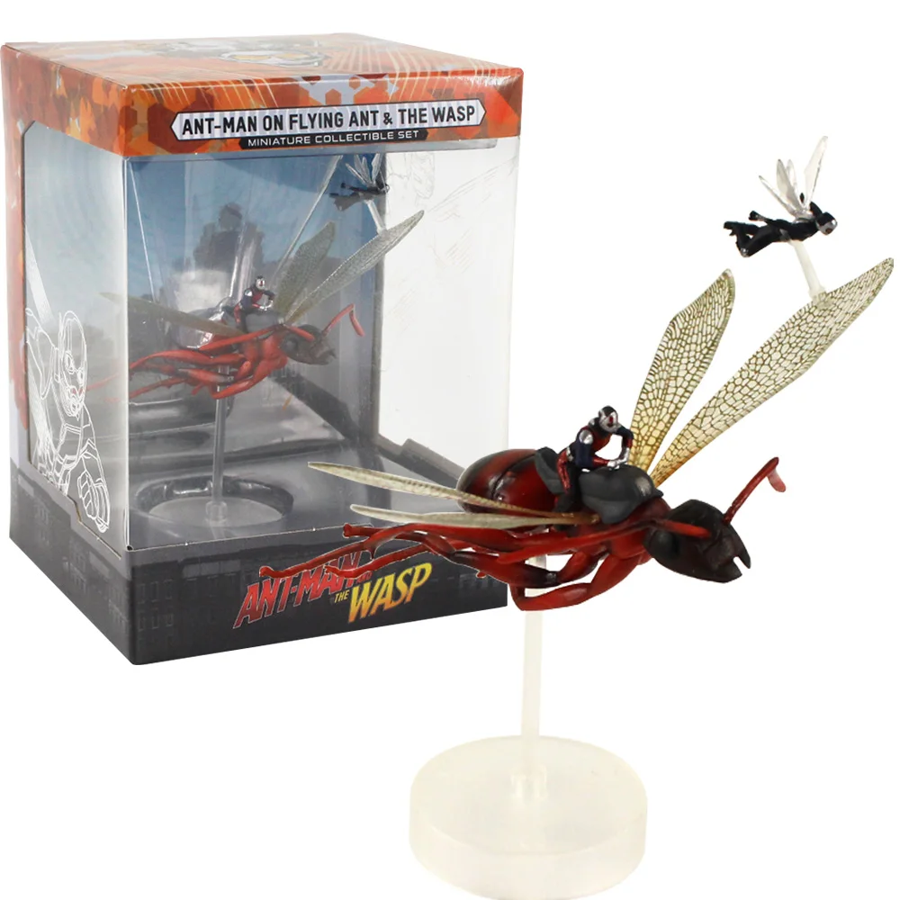 11.5cm Marvel Avengers Ant-Man The WASP Ant Man on Flying PVC Super Hero Figure Toys | Игрушки и хобби
