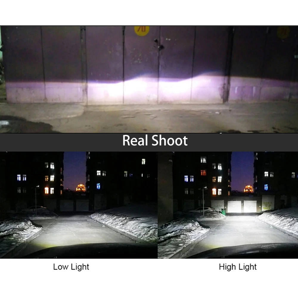 H7 Led Canbus luces para auto H4 LEDS HB3 HB4 H11 H13 9005 9004 9007 Street Headlight 5000K 6000K 8000K FogLight Car Accessories