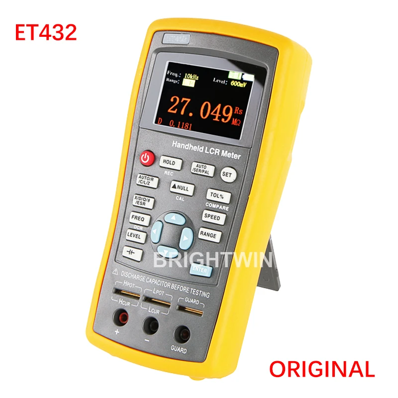 Precision Handheld Et432 Lcr Bridge Meter 100khz Lcr Digital Bridge