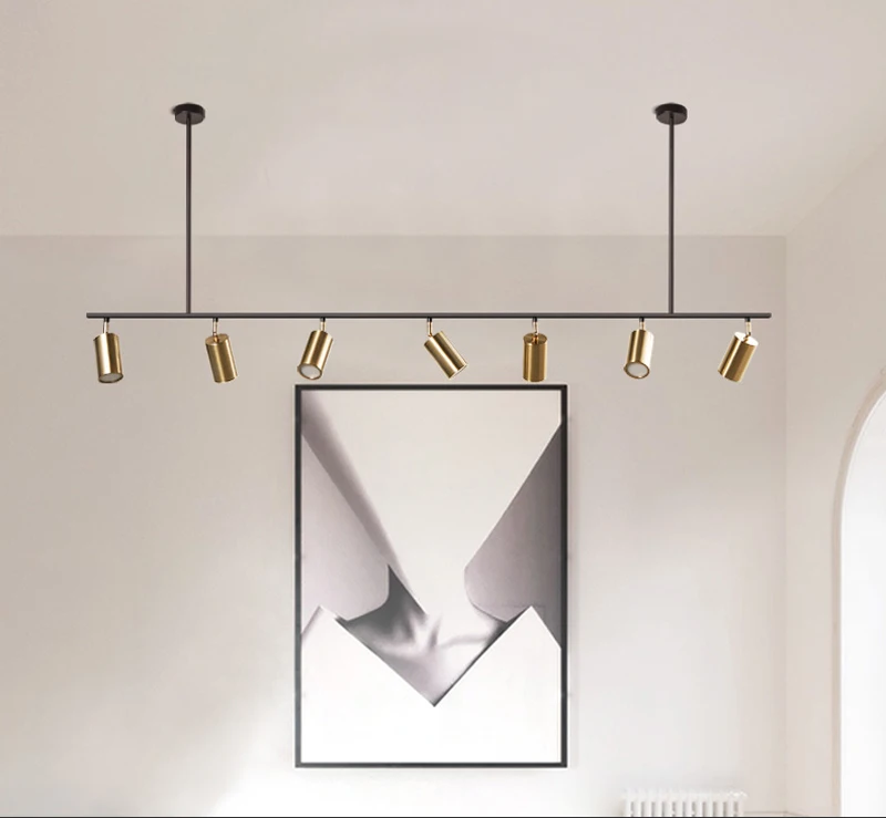 

Nordic LED Copper Brass Pendant Light Golden Modern Pendant Lamp Minimalism Bedroom Dinning Living Room Home Decor Light Fixture