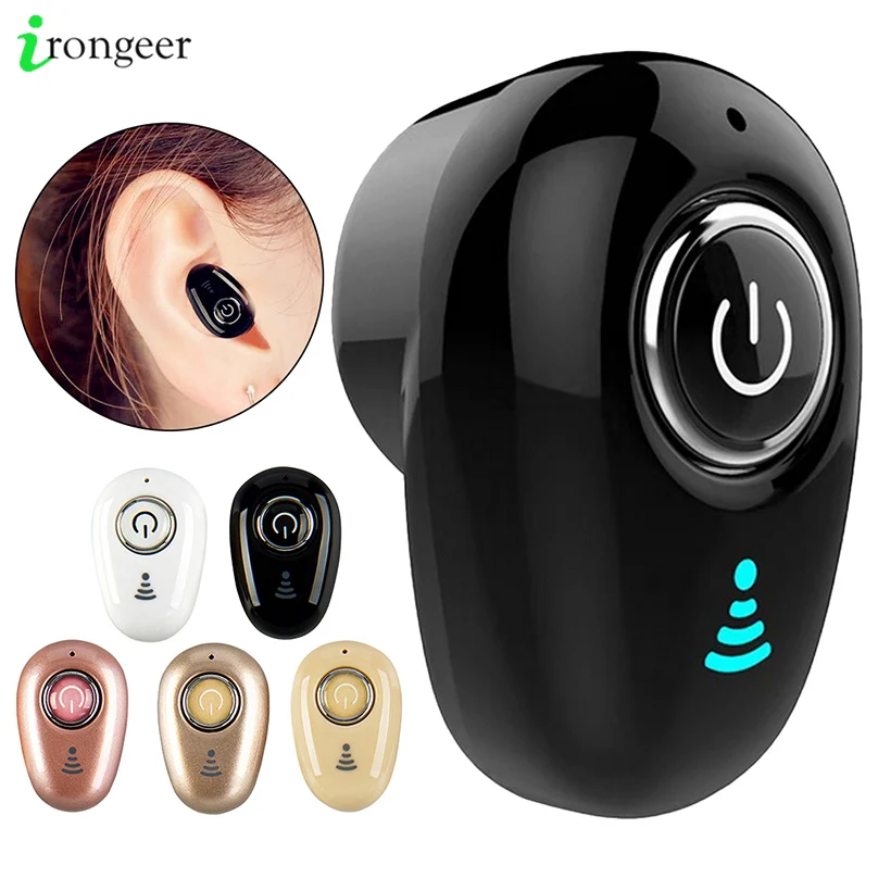 Мини Bluetooth-наушники S650 беспроводные невидимые наушники-вкладыши гарнитура со