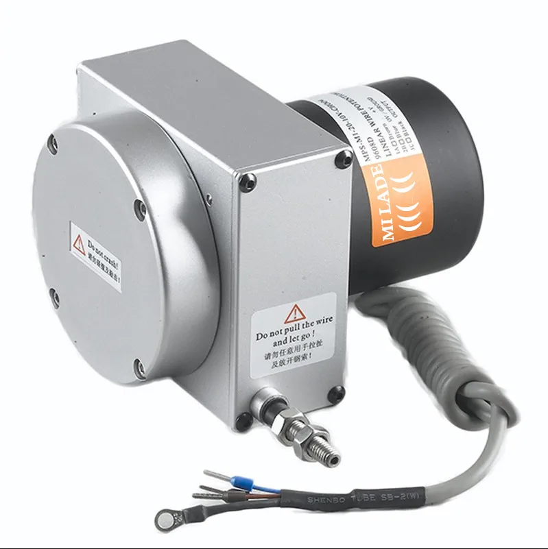 

Pull rope displacement wire displacement sensor encoder potentiometer high precision analog distance Voltage 10V