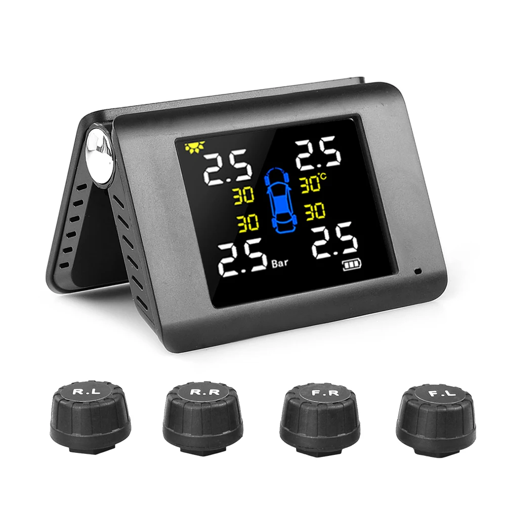 2020 TPMS ¾   LED ÷ 4  Ǵ ܺ   ڵ Ÿ̾ з ͸  ý