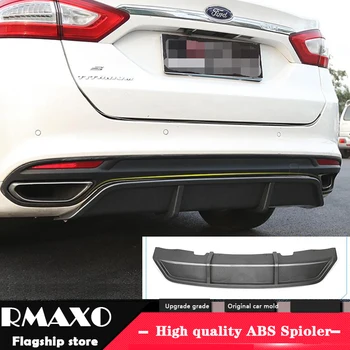 

For MONDEO ABS Rear Bumper Diffuser Protector For 2013-2018 Ford MONDEO Body kit bumper rear Front shovel lip rear spoiler