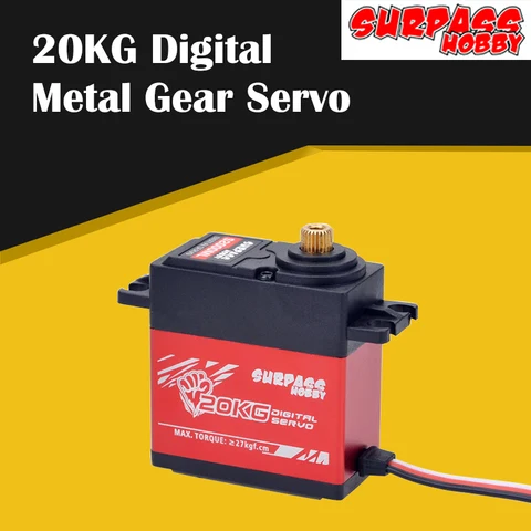 Good Sale SURPASS Hobby S2000ML Metal Gear 20KG Digital Servo for RC Airplane Robot 18 RC Monster Car Boat Duct Plane Good Sale SURPASS Hobby S2000ML Metal Gear 20KG Digital Servo for RC Airplane Robot 18 RC Monster Car Boat Duct Plane