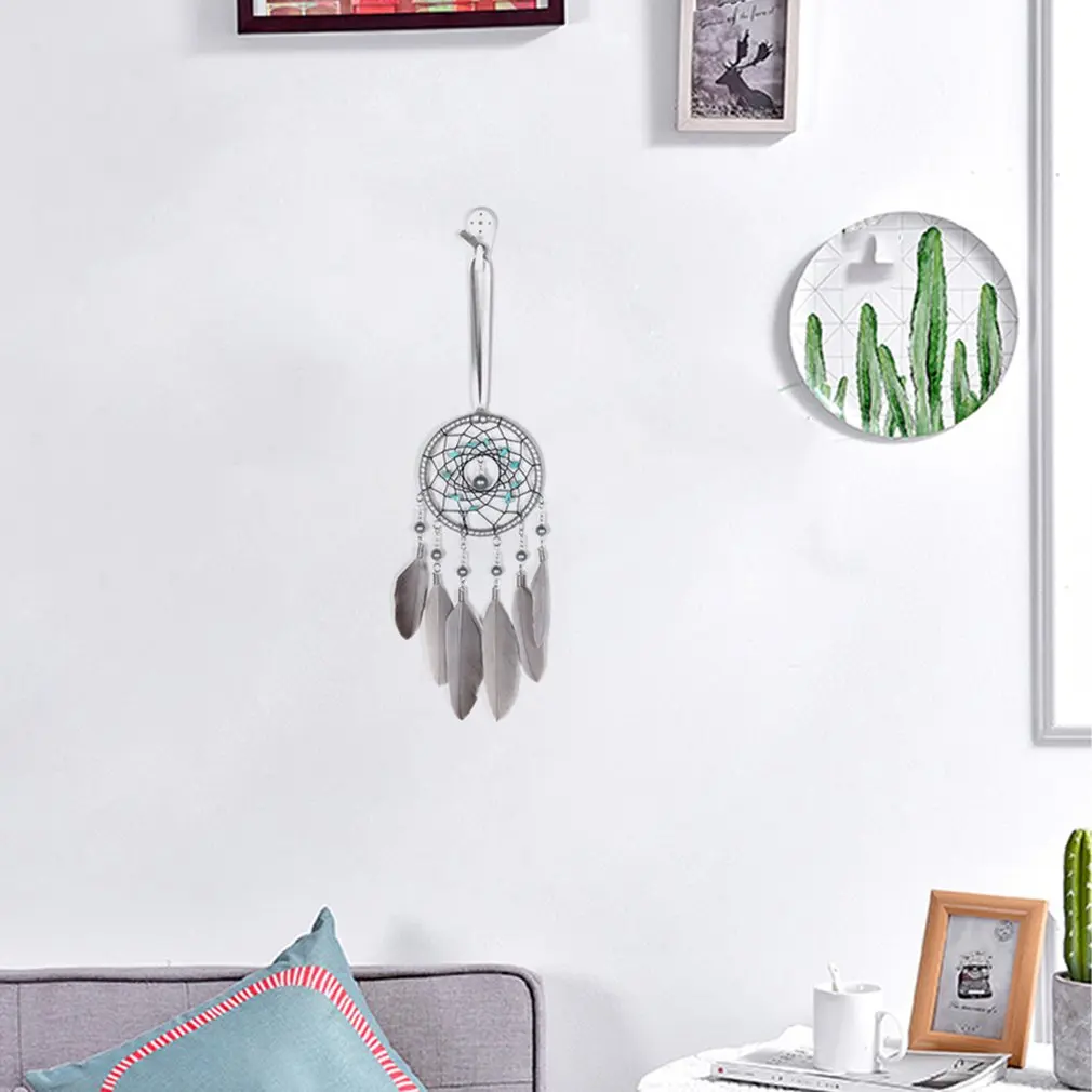 Original Port Wind Retro Feather Crafts Dream Catcher To Send Friends Room Car Decoration Small Pendant