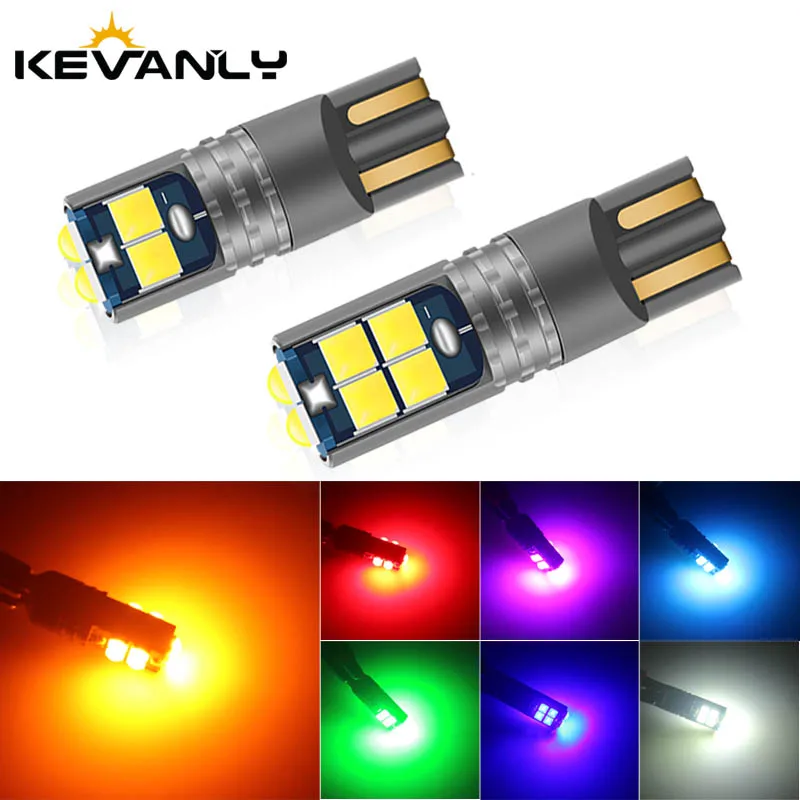 1 шт. canbus W5W LED T10 Светодиодная лампа для салона автомобиля 194 5016 SMD 10SMD 3030