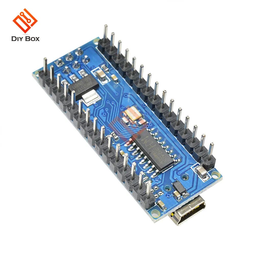 5 шт. CH340 G CH340G NANO V3.0 3,0 Atmega328 ATmega328P модуль на микросхеме для Arduino 5 в 16 м драйвер платы Micro контроллер Mini USB