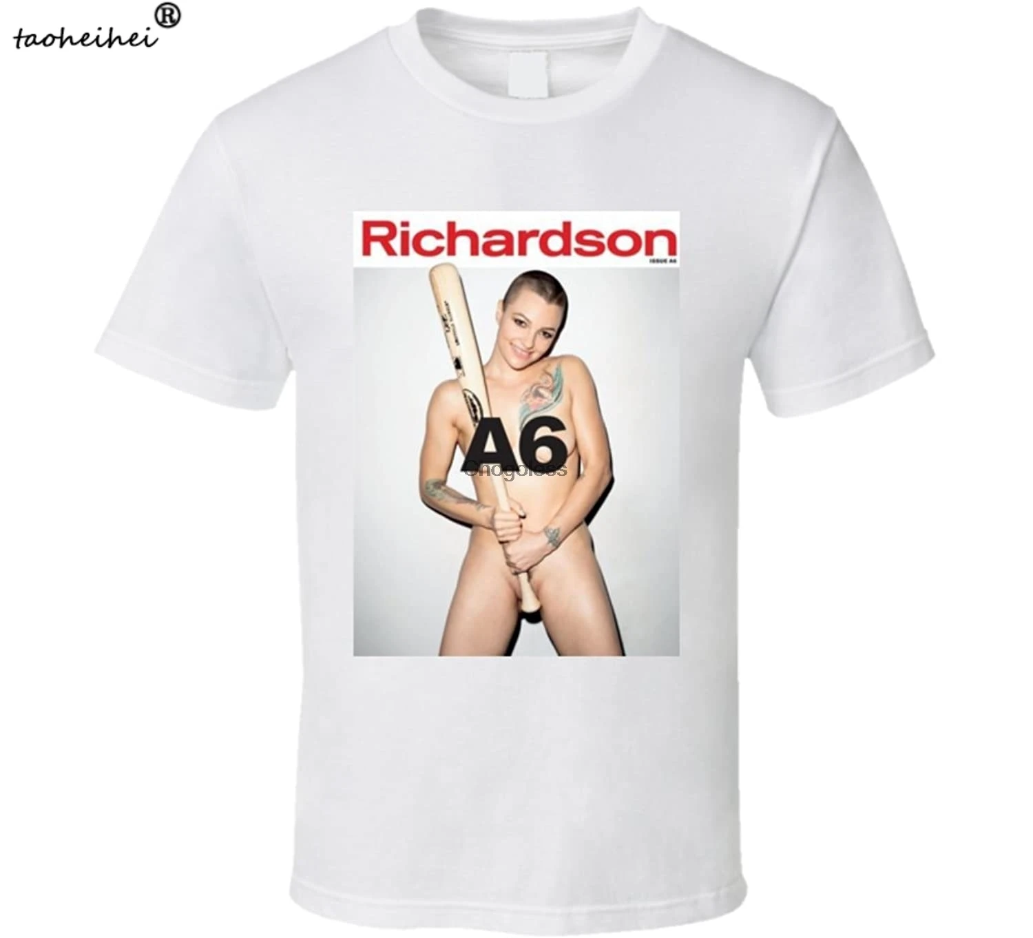 Baseball Shirt Porn - Belladonna Richardson Magazine Cover Porn Star T Shirt|T-Shirts| -  AliExpress