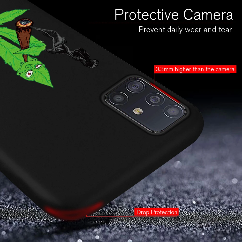 Мягкий силиконовый чехол для Samsung Galaxy A10 A20 A30 A50 A70 M10 M20 A8S S10 Plus Note10 + задняя