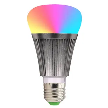

Smart Wifi Bulbs APP Remote Control Dimmer 7W LED Light Bulb Color Changing E27 RGB Bulbs Works With Alexa for Android iOS