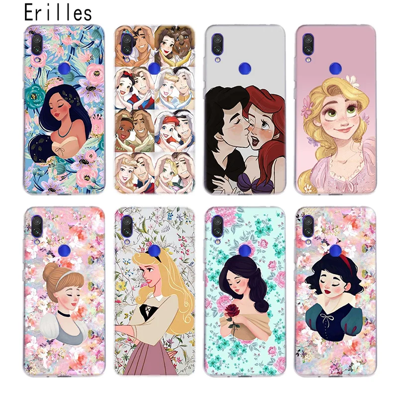 

Erilles Disneys Princess Phone Case For Redmi Note 4 5 6 7 8 Pro Cover For Redmi S2 K20 K30 4 4A 4X 5 5A 6 Pro 6A 7 7A 8 Shell