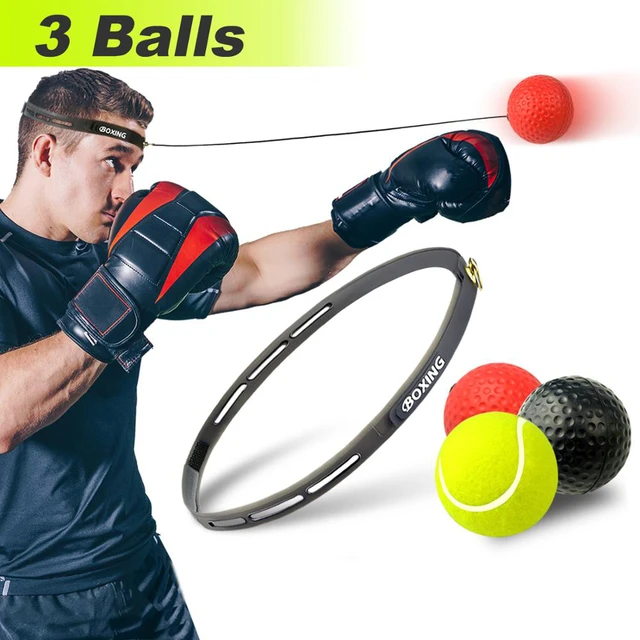 Boxing Reflex Ball Fight Ball Punching Speed Ball for Boxing Training Gym  Exercise Coordination with Headband Improve Reaction - AliExpress